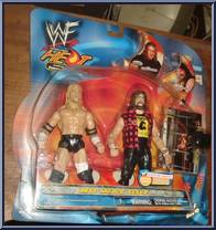 HHH / Cactus Jack from WWF Titan Tron Live - Famous Scenes - Series 2 manufactured by Jakks Pacific [Front]