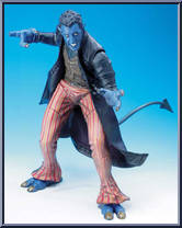 Nightcrawler from X2:  X-Men United - Deluxe Poseable manufactured by Toy Biz [Loose]