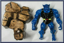 Beast from X-Men - Battle Blasters - Action Platforms manufactured by Toy Biz [Loose]