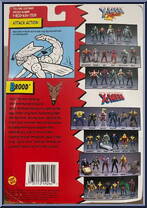 Brood from X-Men - Series 5 manufactured by Toy Biz [Back]