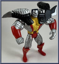 Colossus (Red & Yellow) from X-Men - Battle Brigade manufactured by Toy Biz [Loose]