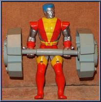 Colossus (Red & Yellow Boots) from X-Men - Series 1 manufactured by Toy Biz [Loose]
