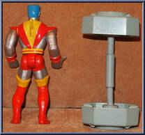 Colossus (Red & Yellow Boots) from X-Men - Series 1 manufactured by Toy Biz [Loose]