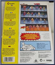 Cyclops from X-Men - Series 3 manufactured by Toy Biz [Back]
