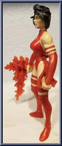 Elektra from X-Men - Classics - Light Up Weapons manufactured by Toy Biz [Loose]