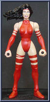 Elektra from X-Men - Classics - Light Up Weapons manufactured by Toy Biz [Loose]