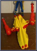 Shard (Future) from X-Men - Missile Flyers manufactured by Toy Biz [Loose]