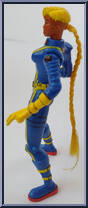 Shard (Future) from X-Men - Missile Flyers manufactured by Toy Biz [Loose]