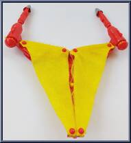 Shard (Future) from X-Men - Missile Flyers manufactured by Toy Biz [Loose]