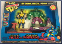 Heavy Hitters Hulk vs. Wolverine from X-Men - Box Sets manufactured by Toy Biz [Front]