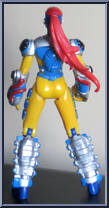 Jean Grey from X-Men - Space Riders manufactured by Toy Biz [Loose]