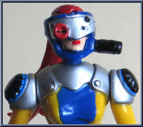 Jean Grey from X-Men - Space Riders manufactured by Toy Biz [Loose]