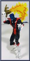 Nightcrawler from X-Men - Classics - Light Up Weapons manufactured by Toy Biz [Loose]