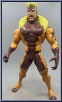 Sabretooth from X-Men - 10" Deluxe Edition manufactured by Toy Biz [Loose]