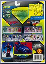 Warstar from X-Men - Phoenix Saga manufactured by Toy Biz [Back]