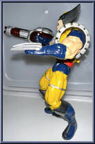 Wolverine from X-Men - Classics - Light Up Weapons manufactured by Toy Biz [Loose]