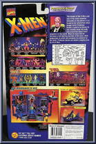 Professor Xavier from X-Men - Mutant Armor manufactured by Toy Biz [Back]