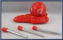 Omega from X-Men - Classics - Battle Blasters manufactured by Toy Biz [Loose]