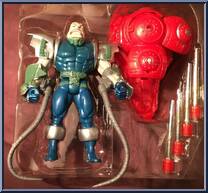 Omega from X-Men - Classics - Battle Blasters manufactured by Toy Biz [Loose]