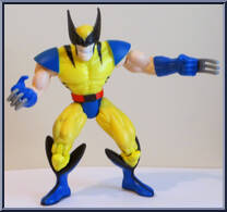 Wolverine from X-Men - Classics - Battle Blasters manufactured by Toy Biz [Loose]