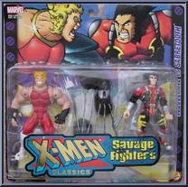 Savage Fighters (Wolverine vs. Sabretooth)