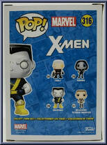 Colossus from X-Men - Pop! Vinyl Figures manufactured by Funko [Back]