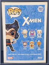 Wolverine from X-Men - Pop! Vinyl Figures manufactured by Funko [Back]