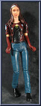 Rogue (Cloak) from X-Men - Movie - Series 1 manufactured by Toy Biz [Loose]
