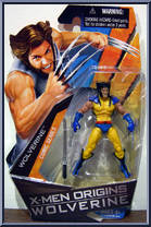 Wolverine (Unmasked) from X-Men Origins: Wolverine - Comic Series manufactured by Hasbro [Front]