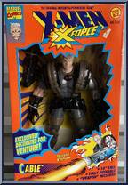 Cable from X-Men - X-Force - 10" Deluxe Edition manufactured by Toy Biz [Front]