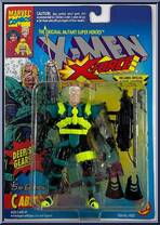 Cable (5th Edition) from X-Men - X-Force - Series 4 manufactured by Toy Biz [Front]