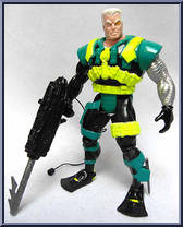 Cable (5th Edition) from X-Men - X-Force - Series 4 manufactured by Toy Biz [Loose]