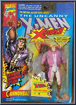 Cannonball from X-Men - X-Force - Series 2 manufactured by Toy Biz [Front]