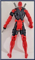 Deadpool from X-Men - X-Force - Series 1 manufactured by Toy Biz [Loose]