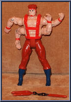 Forearm from X-Men - X-Force - Series 1 manufactured by Toy Biz [Loose]
