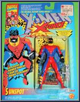Sunspot from X-Men - X-Force - Series 3 manufactured by Toy Biz [Front]