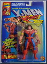 Warpath (2nd Edition) from X-Men - X-Force - Series 4 manufactured by Toy Biz [Front]