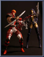 Shaft / Mother-One from Youngblood - 2-Packs manufactured by McFarlane [Loose]