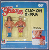 Andre the Giant / Hulk Hogan (Clip-On) Action Figure