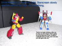 Rodimus Prime Vs Starscream Part I Comic Strip Panel #10