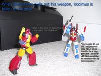 Rodimus Prime Vs Starscream Part I Comic Strip Panel #11