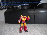 Rodimus Prime Vs Starscream Part I Comic Strip Panel #3