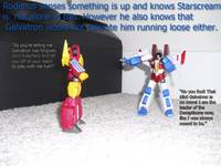 Rodimus Prime Vs Starscream Part I Comic Strip Panel #7