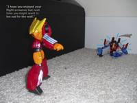 Rodimus Prime Vs Starscream Part IV Comic Strip Panel #13
