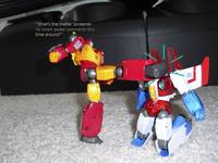 Rodimus Prime Vs Starscream Part V Comic Strip Panel #6
