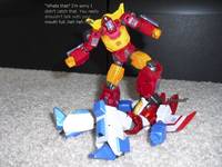 Rodimus Prime Vs Starscream Part V Comic Strip Panel #7