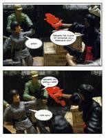 Often Unbelievable Misguided Misadventures of the Plaid Ninja Comic Strip Panel #2