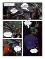 Often Unbelievable Misguided Misadventures of the Plaid Ninja Comic Strip Panel #3