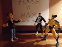 House of Wax Comic Strip Panel #1