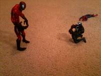Spidey Says Size Matters! Comic Strip Panel #2